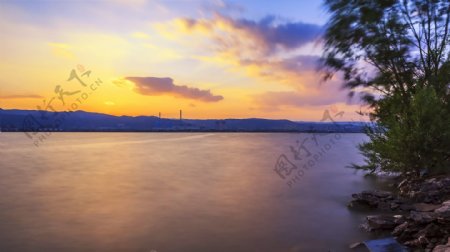 山西晋阳湖风景