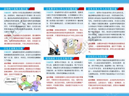 中国人民银行反洗钱宣传三折页
