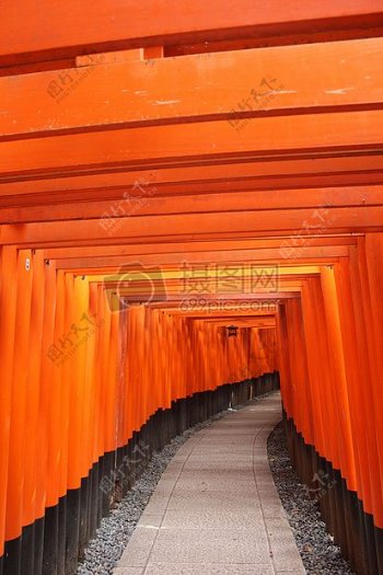 日本建筑里的走廊
