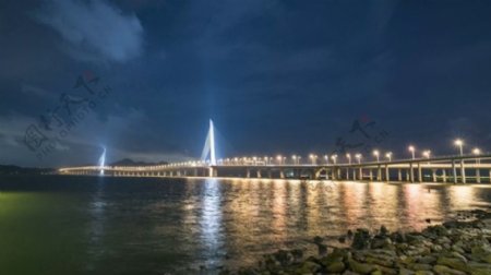 深圳湾大桥延时