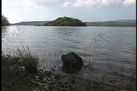 爱尔兰的湖鳃股票视频视频免费下载