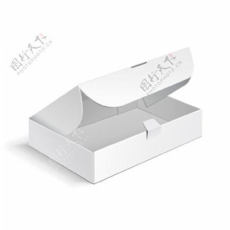 白色包装纸盒设计