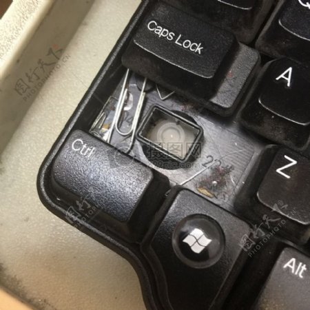 坏了的键盘