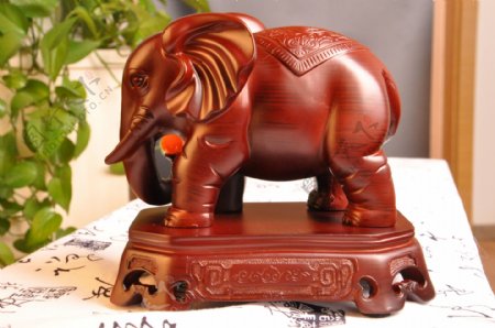 京峰阁树脂泰国大象图片