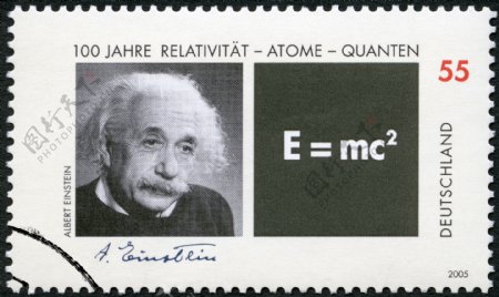 质能方程与爱因斯坦图片