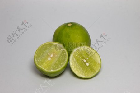 水果绿色柠檬鲜酸