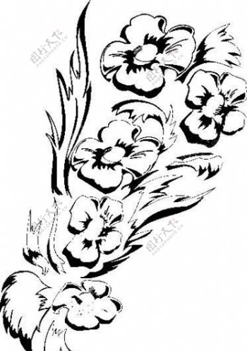 装饰图案花纹花朵图腾矢量素材ai格式105