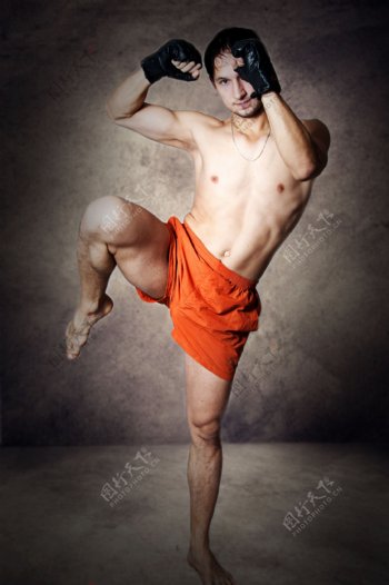 泰拳运动员图片