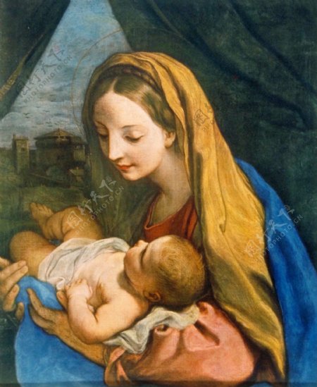 圣母玛丽亚图片