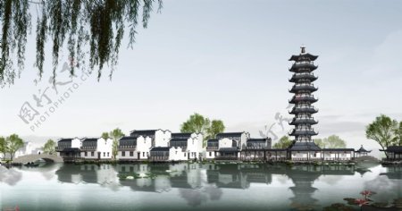 中国古典园林景观设计图片
