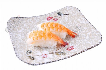 熟虾寿司