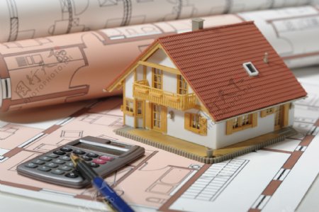房屋模型与建筑图纸图片