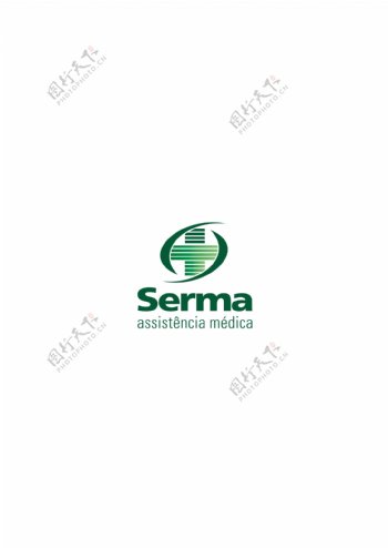 Sermalogo设计欣赏Serma保健组织标志下载标志设计欣赏
