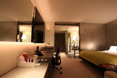 香港W酒店时尚卧室设计图片