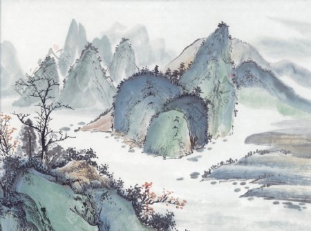 山水画中国画0042