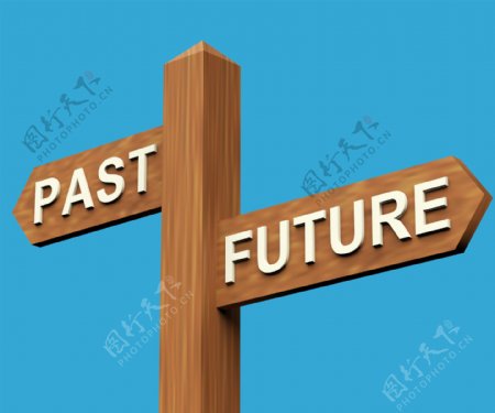 过去或未来的路标的方向