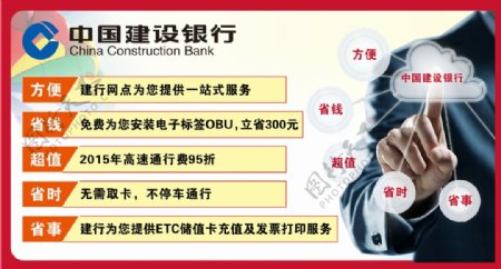 中国建设银行业务办理优势