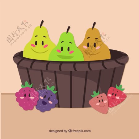 水果和水果篮