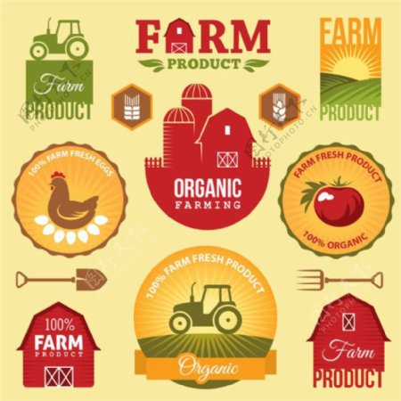 农业食品标签图片