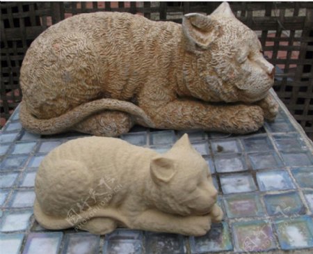 睡觉的猫猫3D打印模型