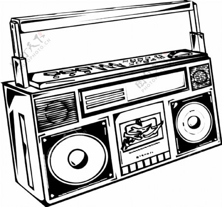 音乐素材收音机