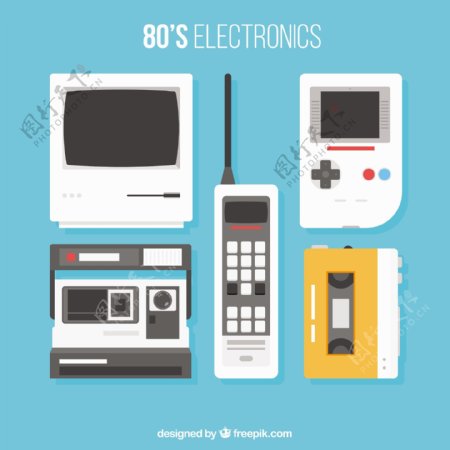 八十年代的电子设备