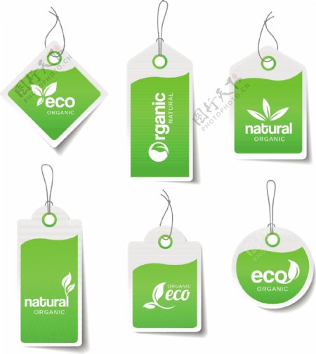 绿色生态标签