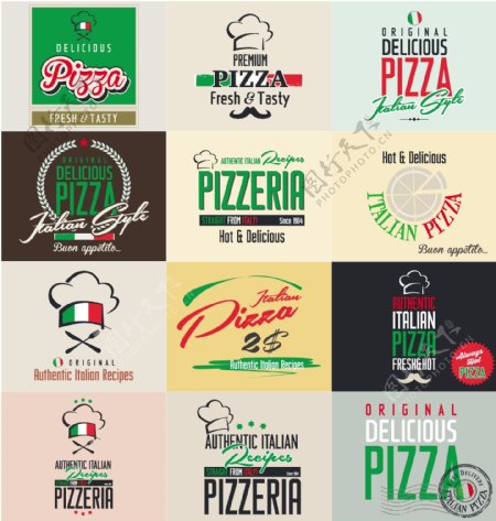 意大利披萨标志