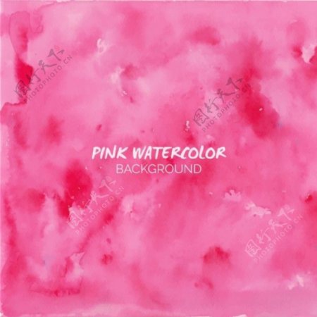 粉红色的水彩背景