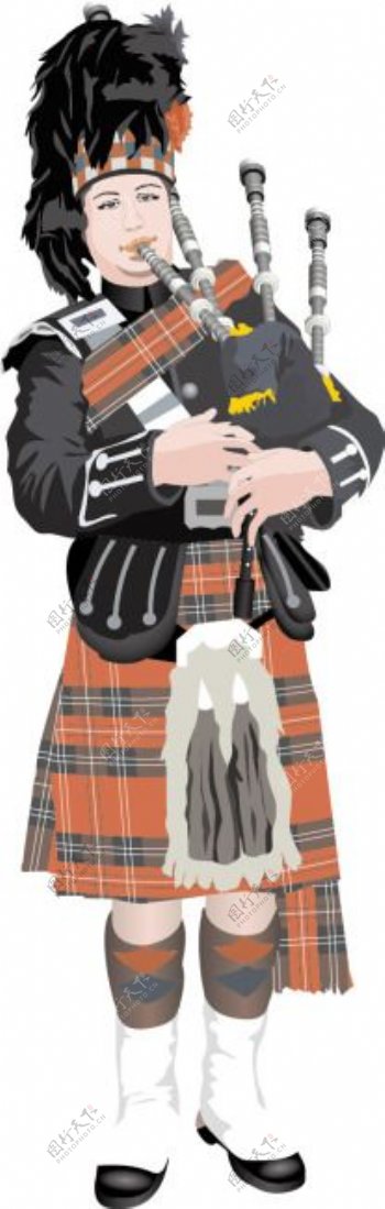 蘇格蘭風笛手