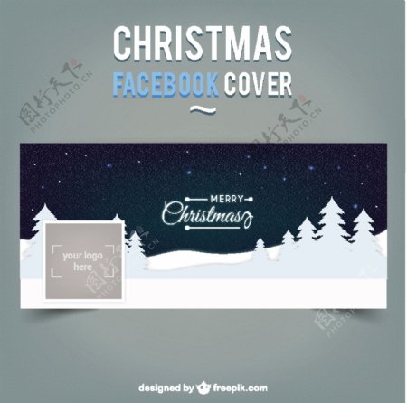 圣诞夜脸谱网封面