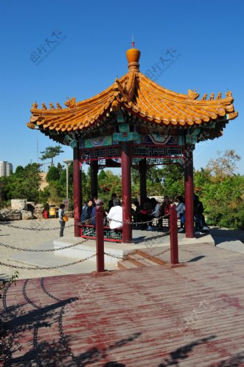 天津南翠屏公园风景
