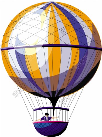 热气球矢量素材EPS格式0035