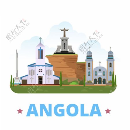 安哥拉教堂漫画图片