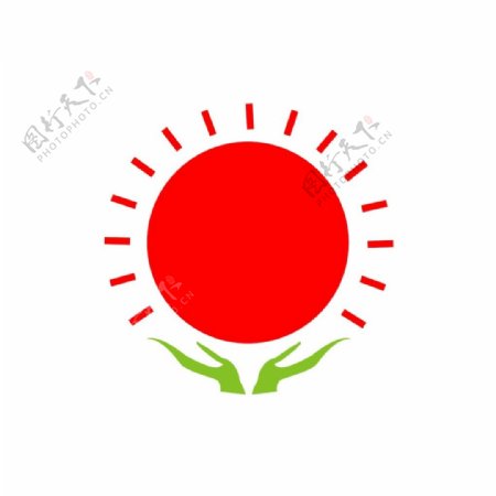 阳光幼儿园logo设计园徽标志标识