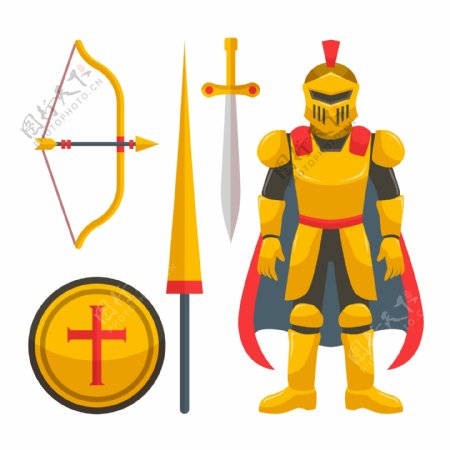 古代十字军骑士
