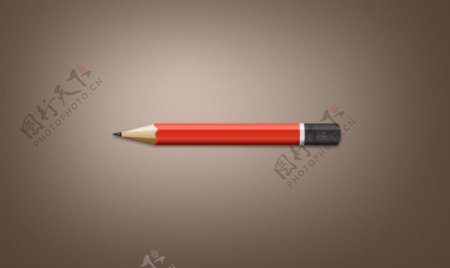 铅笔模板icon图标设计