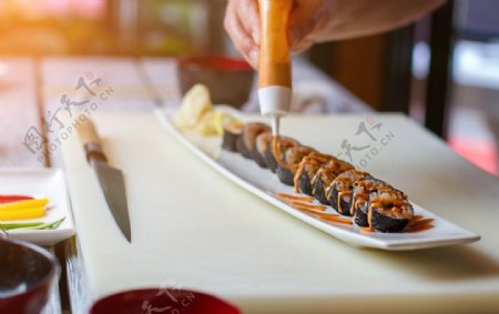寿司制作