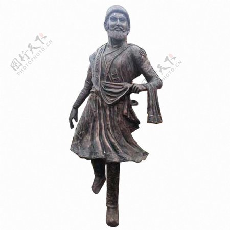 印度铜雕像免抠png透明素材