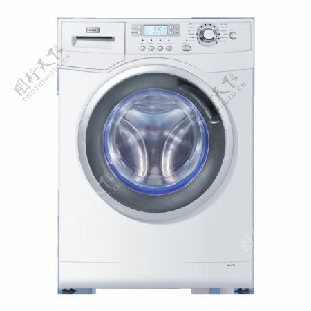 高清洗衣机图片免抠png透明图层素材
