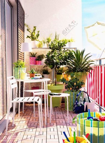 超小阳台花园装修设计效果图
