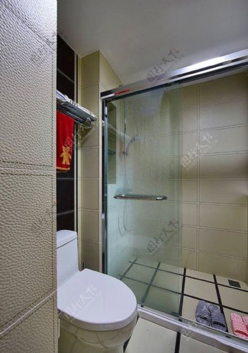 简约风格淋浴房实拍效果图