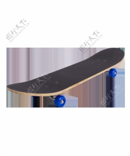 黑色滑板免抠png透明图层素材