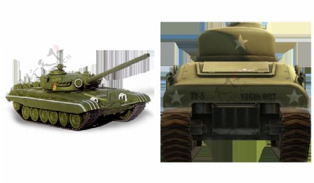 俄罗斯坦克免抠png透明图层素材