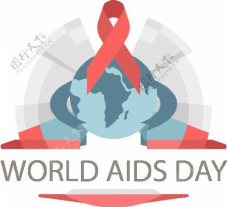 世界预防艾滋病日图标