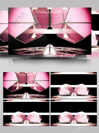 粉色水晶视频素材