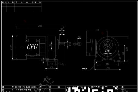 机械结构CAD机械图纸