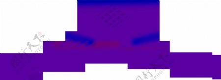 创意紫色线条交叉图