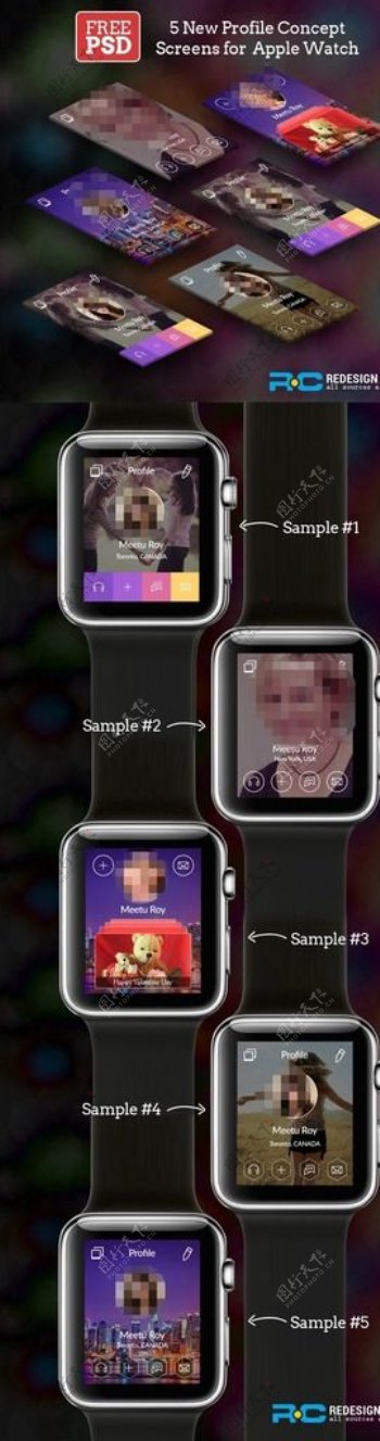 applewatch界面UI