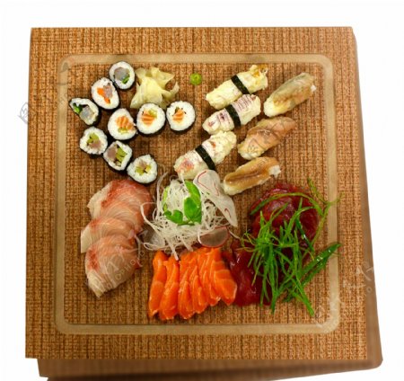 雅致寿司料理美食产品实物
